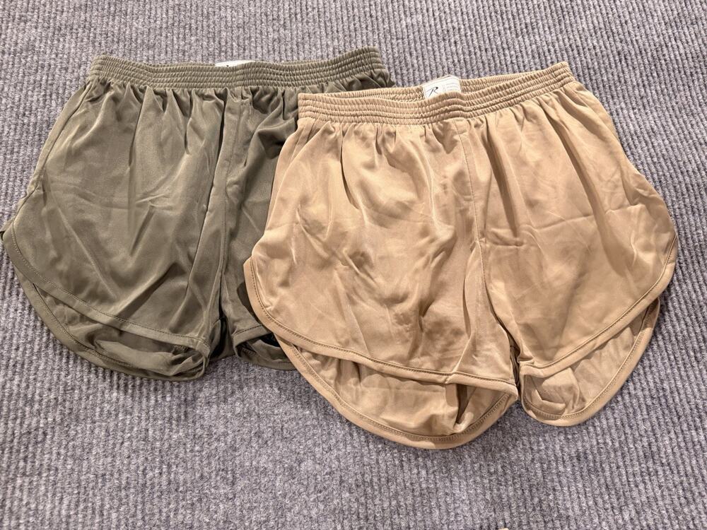 Rothco Size Small EUC Womens Shorts Lot Of 2 Lightweight And Lined Green Shades